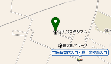 福太郎スタジアムの地図画像