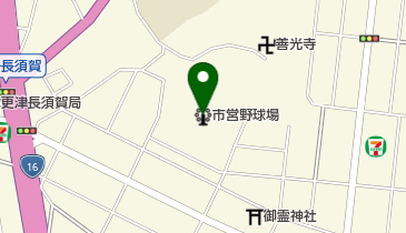 木更津市営野球場の地図画像