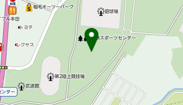 千葉県総合スポーツセンター体育館の地図画像