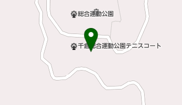 南房総市千倉B&G海洋センターの地図画像