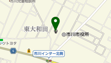 市川市勤労福祉センター南八幡体育館の地図画像