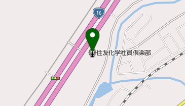 住友化学社員倶楽部の地図画像