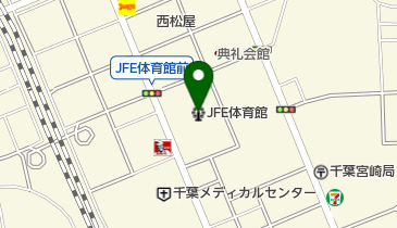 JFE体育館の地図画像