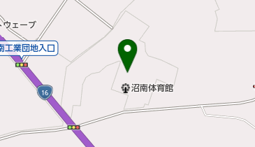 沼南体育館の地図画像