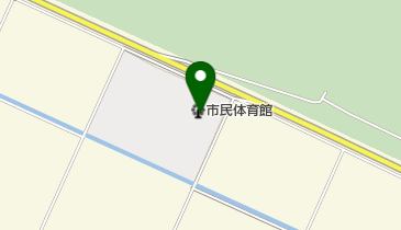 我孫子市市民体育館の地図画像