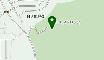 フォレストキャンプの地図画像