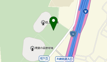 青葉の森スポーツプラザテニスコートの地図画像