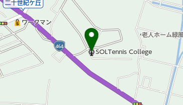 SOL Tennis Collegeの地図画像