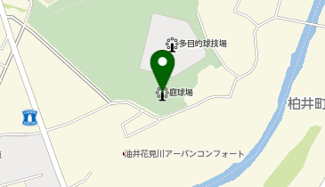 花島公園スポーツ施設庭球場の地図画像