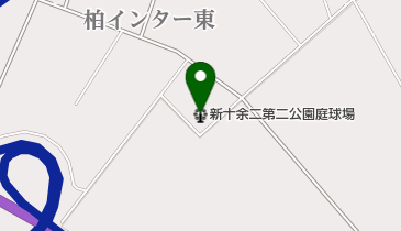 新十余二第二公園庭球場の地図画像