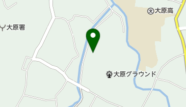 大原グラウンドテニスコートの地図画像