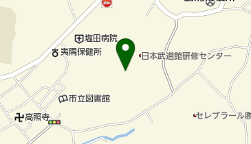 勝浦市営勝浦テニスコートの地図画像
