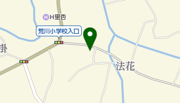 勝浦市営荒川テニスコートの地図画像