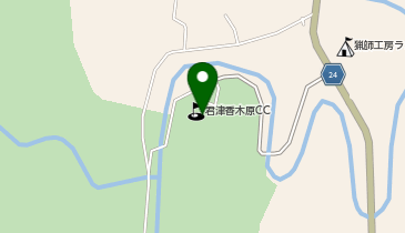 君津香木原カントリークラブの地図画像