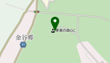 季美の森ゴルフ倶楽部の地図画像