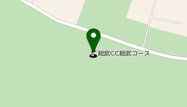 総武カントリークラブ総武コースの地図画像