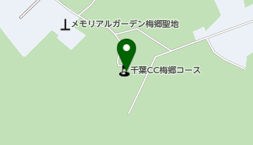 千葉カントリークラブ梅郷コースの地図画像