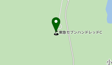 東急セブンハンドレッドクラブの地図画像
