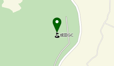 成田ゴルフ倶楽部の地図画像