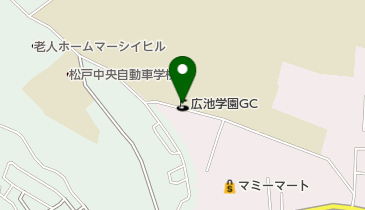 広池学園ゴルフクラブの地図画像