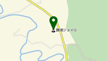 勝浦ジョイゴルフセンターの地図画像
