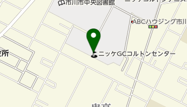 ニッケゴルフ倶楽部コルトンセンターの地図画像