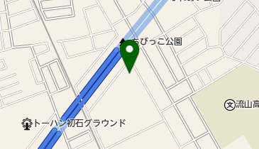 初石サンシャインゴルフの地図画像