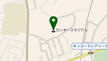 ロッキースタジアムの地図画像