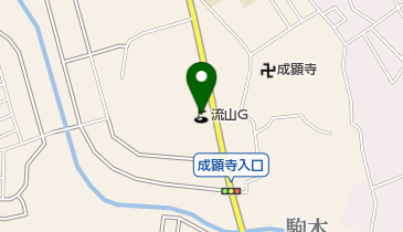 流山ゴルフセンターの地図画像