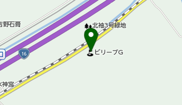 リーアップゴルフの地図画像