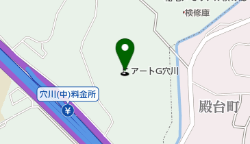 アートゴルフ穴川の地図画像