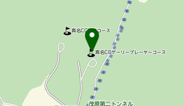 真名カントリークラブの地図画像