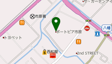 ボートピア市原の地図画像