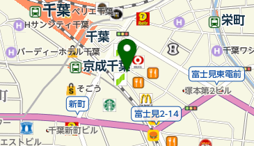 GiGO千葉の地図画像