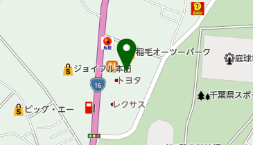 GiGO稲毛オーツーパークの地図画像