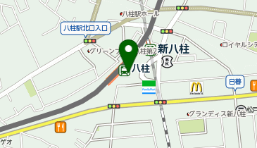 GiGO八柱の地図画像