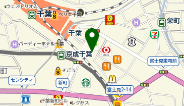 タイトーステーションビックカメラ千葉店の地図画像