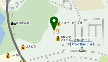 アミュージアムミスターマックスおゆみ野店の地図画像