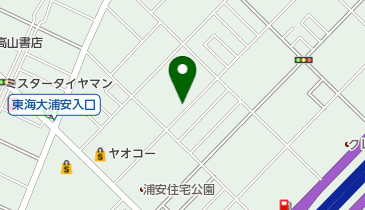 東野プールの地図画像
