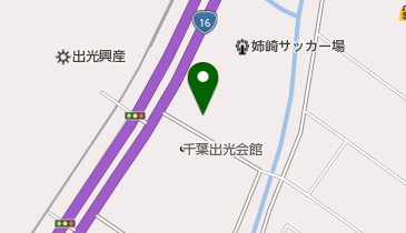 姉崎プールの地図画像