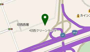 印西温水センターの地図画像