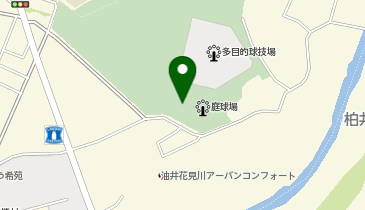花島公園スポーツ施設弓道場の地図画像