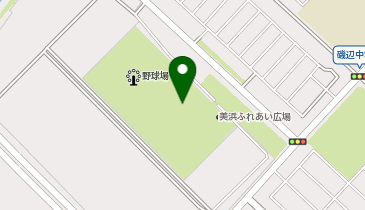 美浜ふれあい広場ゲートボール場の地図画像