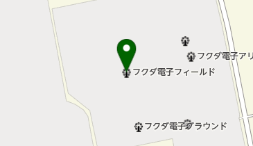 フクダ電子フィールドの地図画像