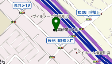 真砂第4公園野球場の地図画像