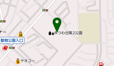 みつわ台第2公園スポーツ施設野球場の地図画像