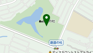 創造の杜野球場の地図画像