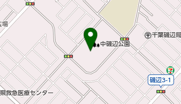 中磯辺公園野球場の地図画像