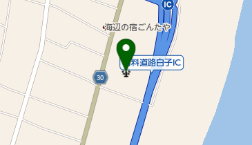 白子町自然公園野球場の地図画像