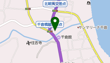 千蔵酒造(株)の地図画像